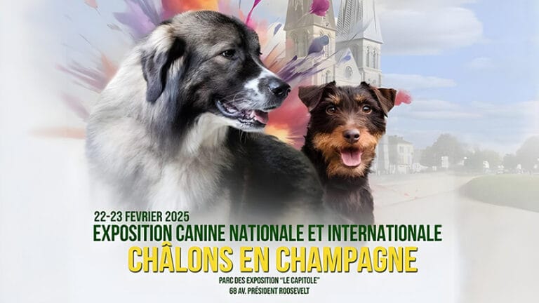 expo canine châlons champagne marne 22 23 fevrier 2025 cacs cacib champagne ardenne